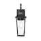 Z-Lite Gannon 1 Light Outdoor Wall Light, 6in. W x 17.25in. H, Black 5008S-BK - alternate 6